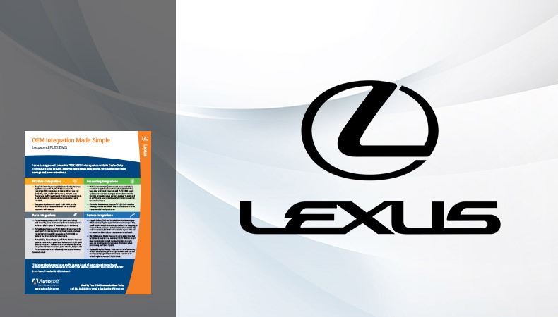 OEM Integration Made Simple: Lexus and Autosoft DMS
