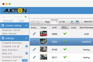Auction123 Vehicle Inventory Partner