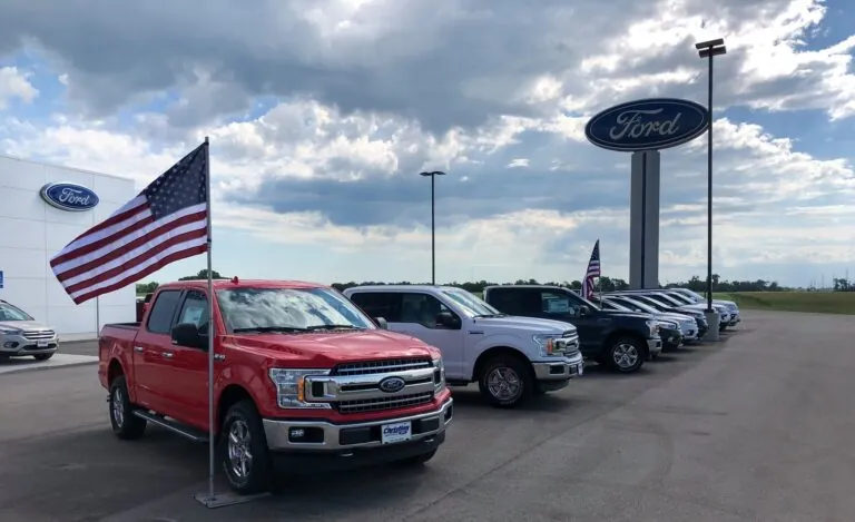 Dealership Side Lot
